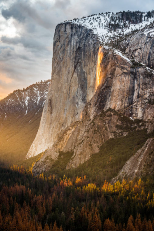 Yosemite National Park Firefall